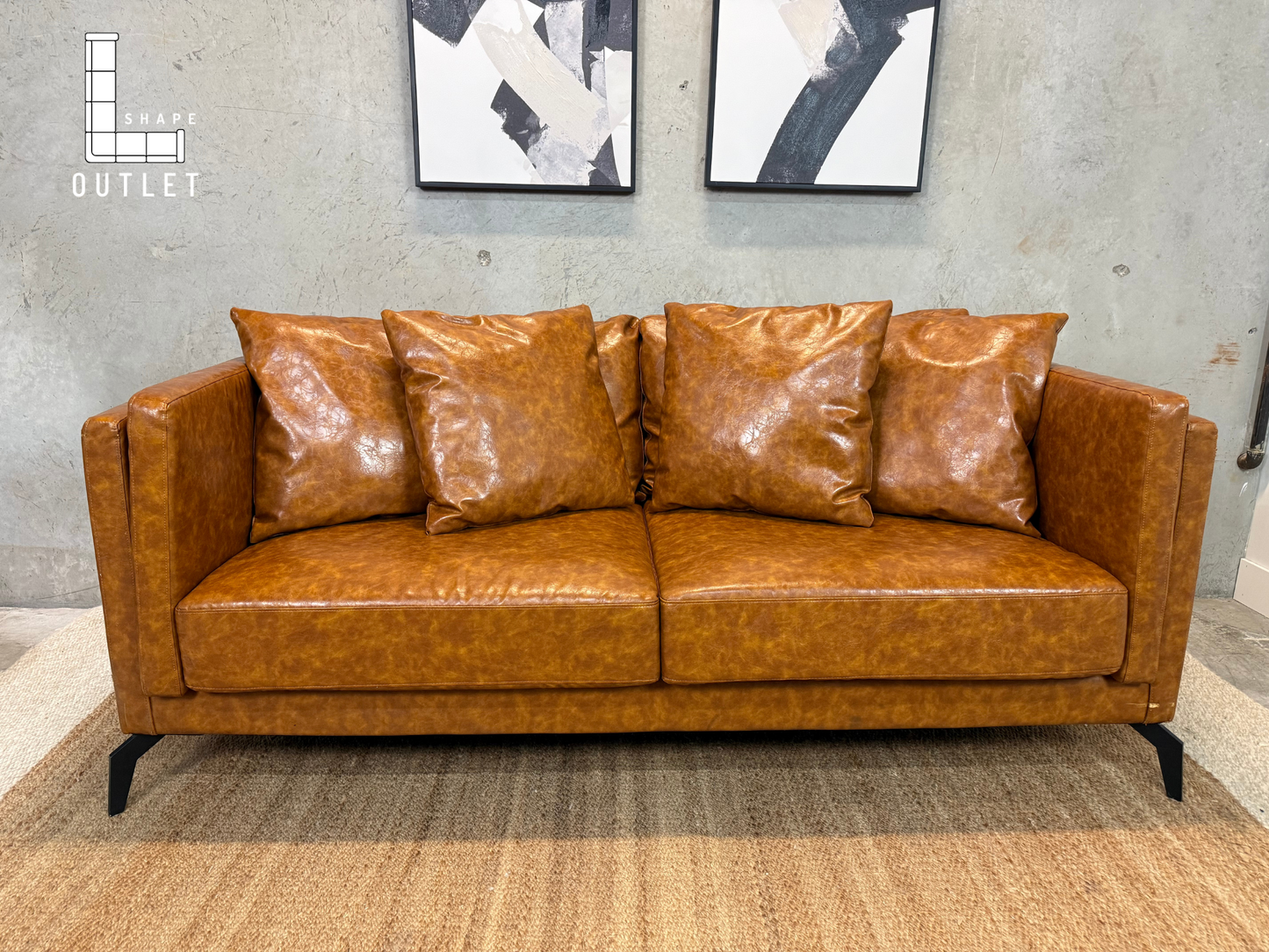Eco leather Carmel sofa