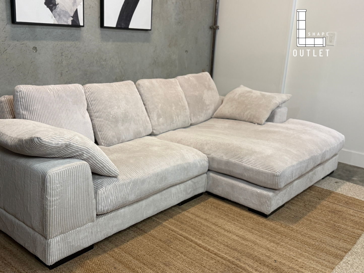 MOE’S plunge sectional