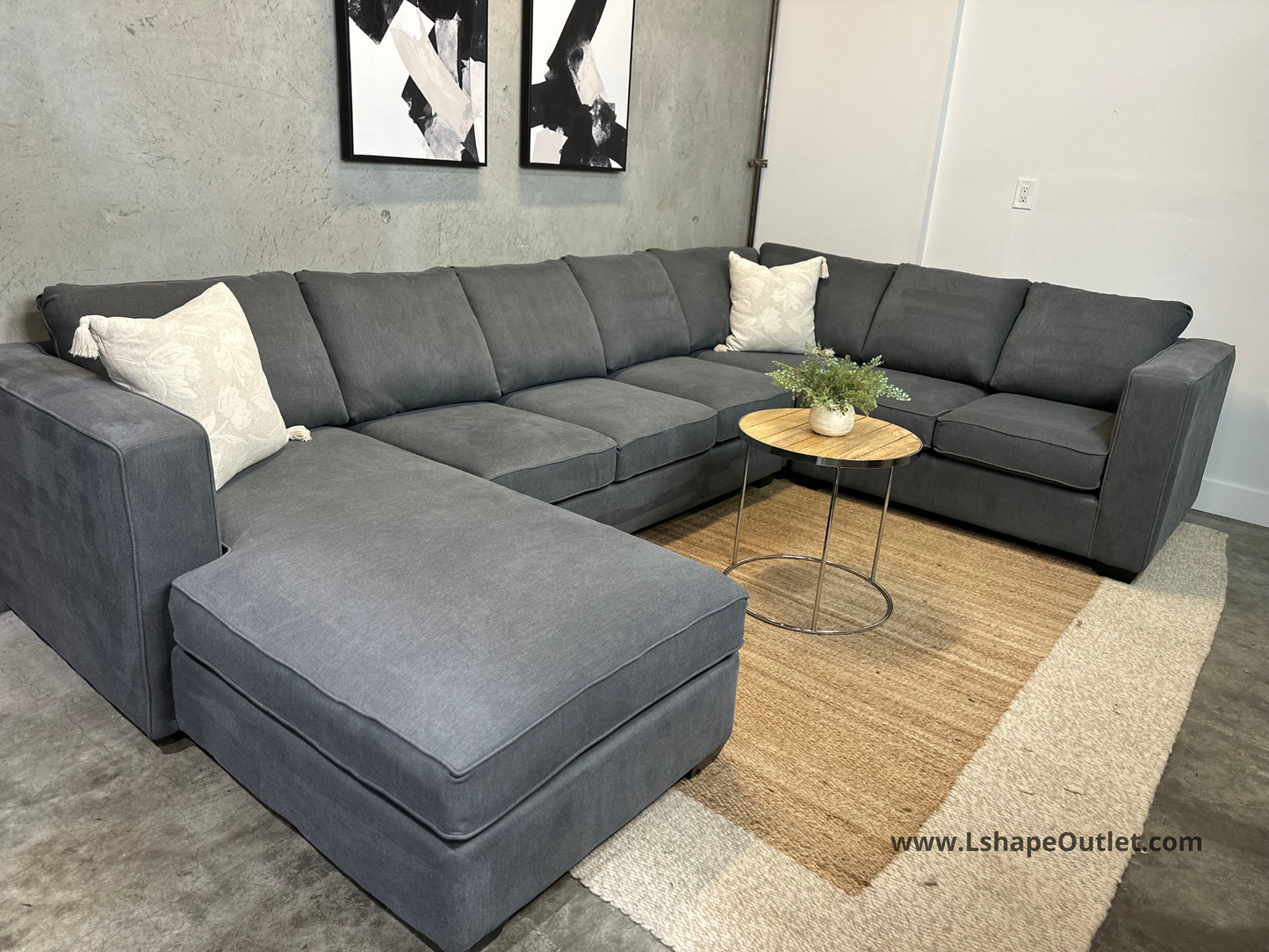 Custom made sectional