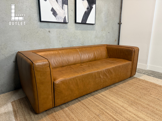 Muse&Merchant leather sofa