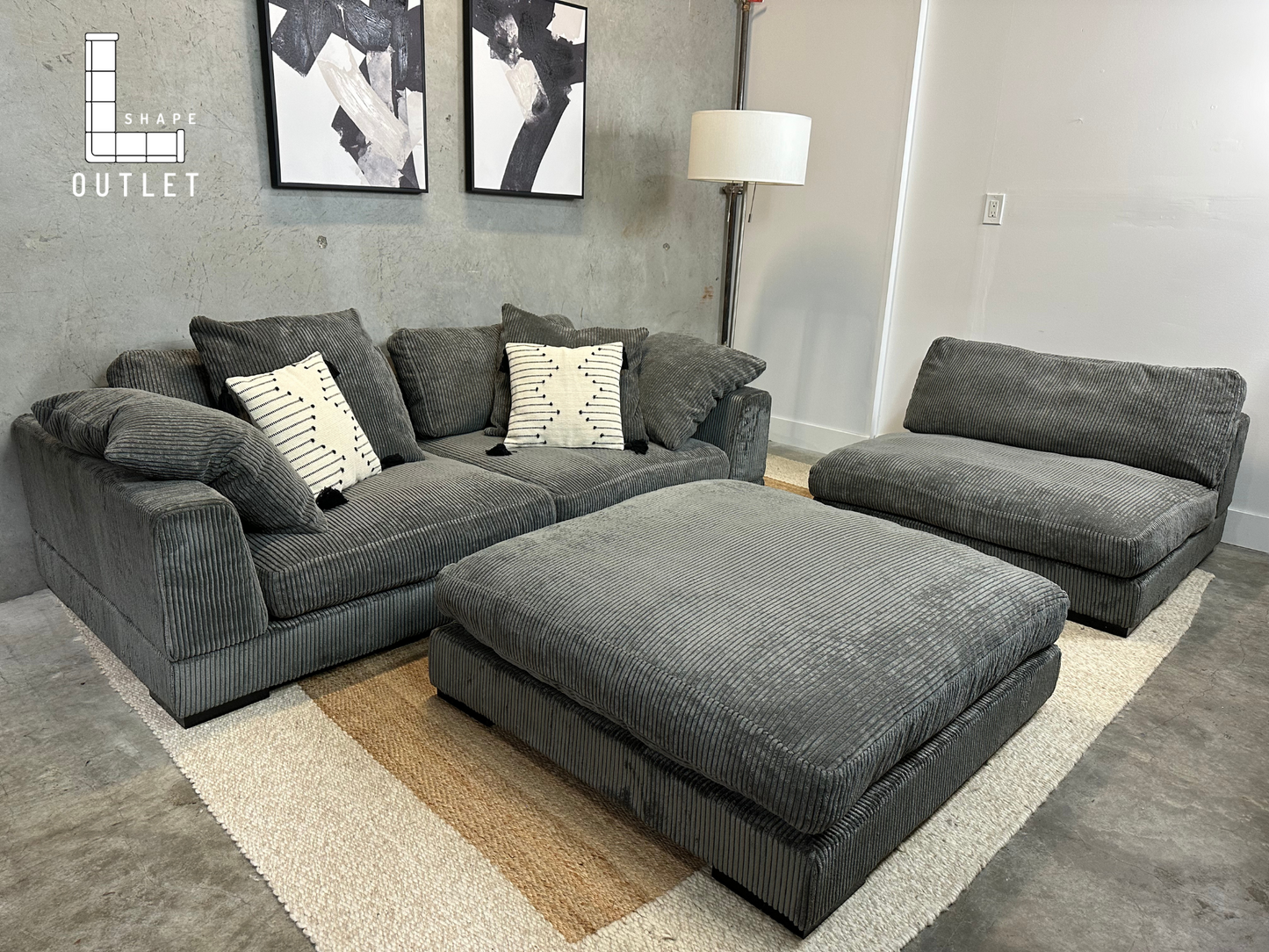 MOE’S Modular plunge couch