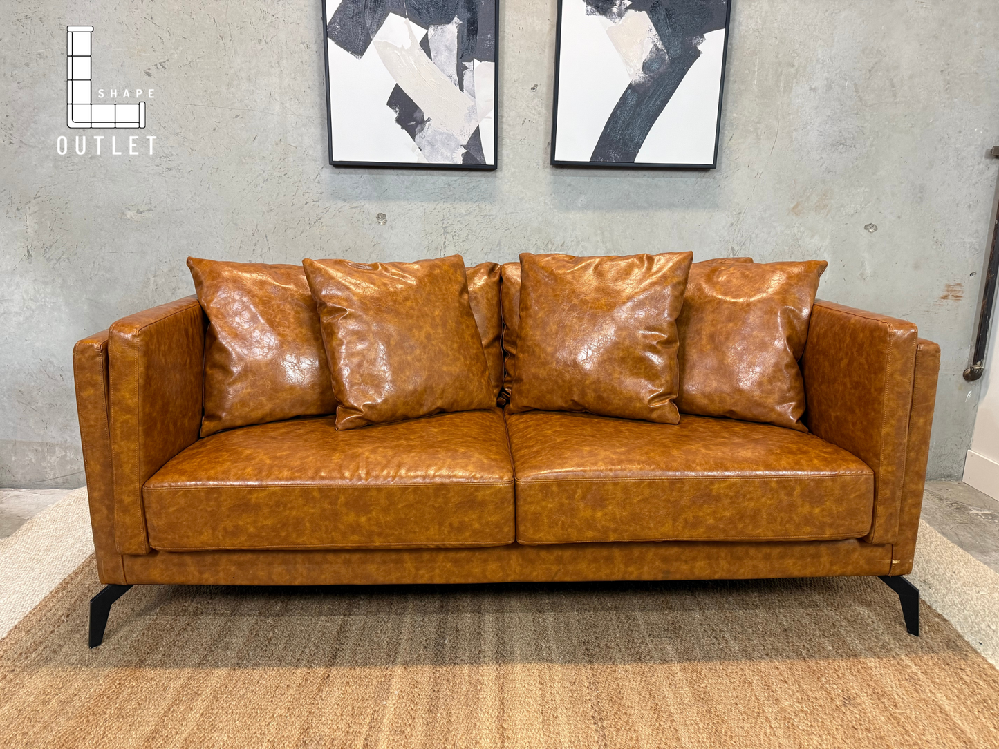 Eco leather Carmel sofa