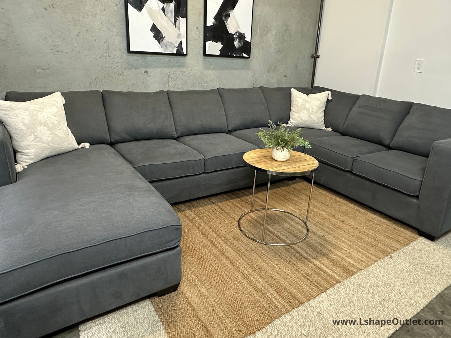 Custom made sectional