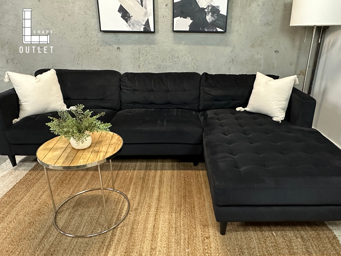 Tufted sectional