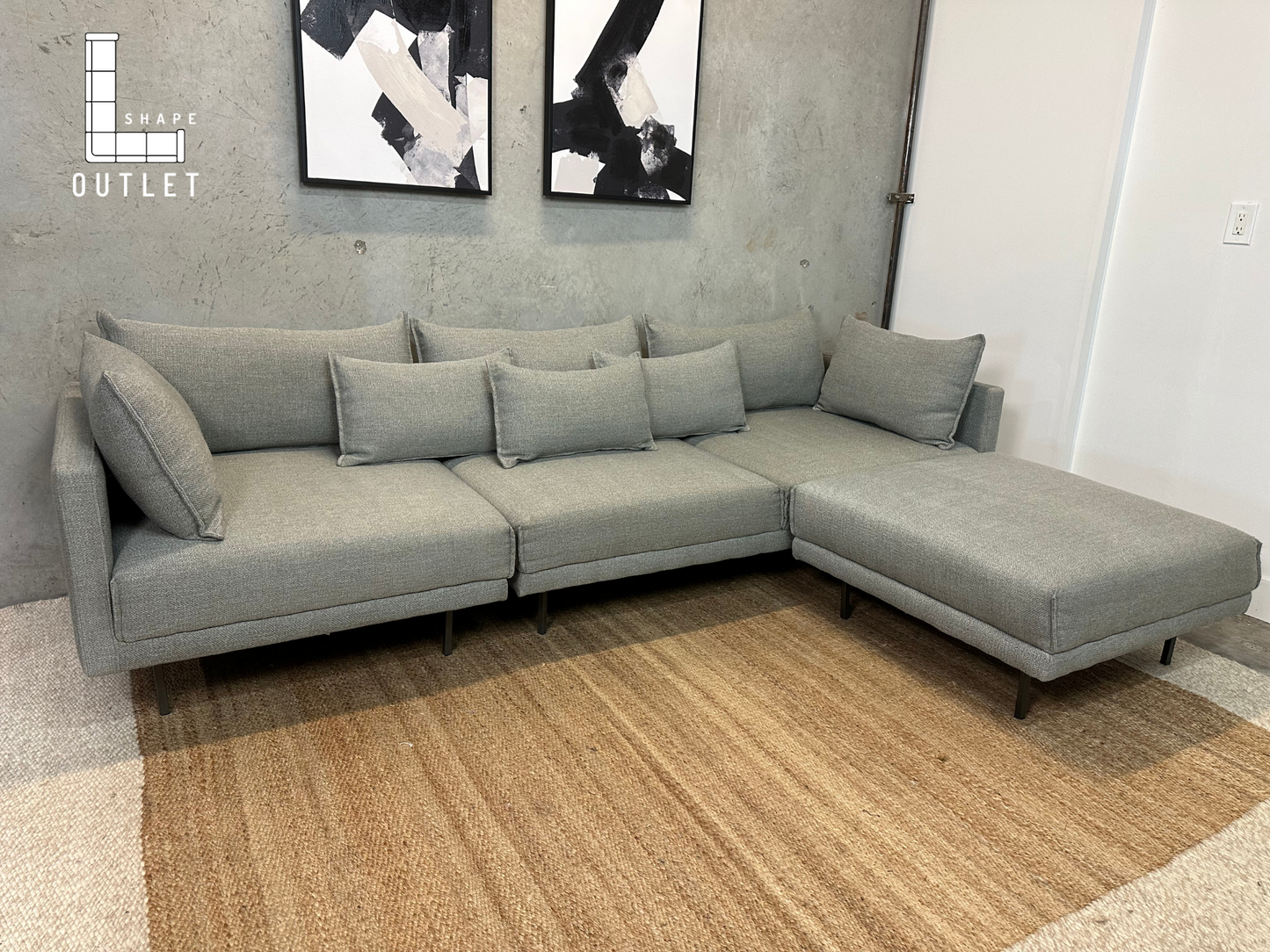 West Elm sectional