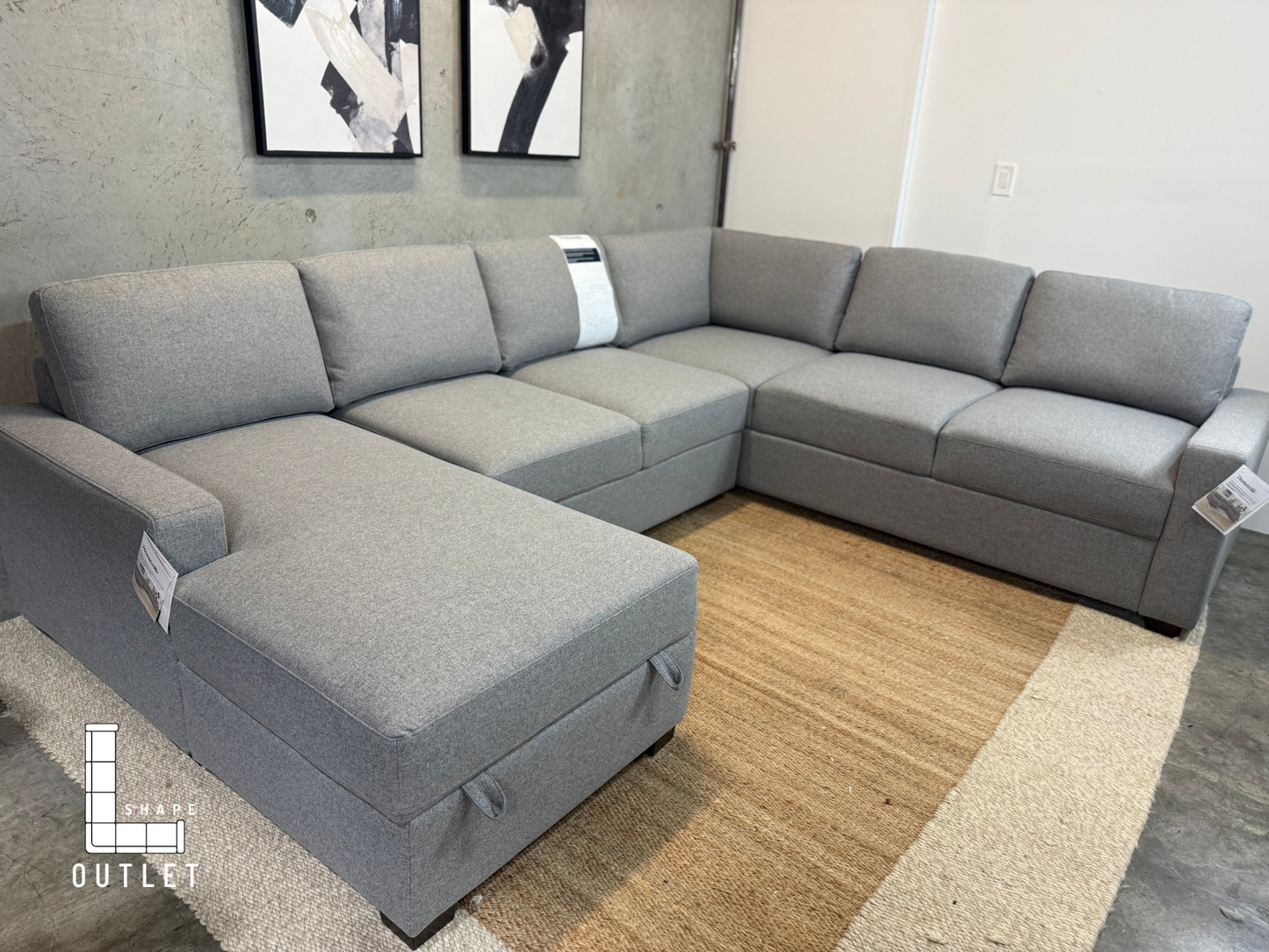 🚨NEW🚨Thomasville sofa bed sectional with storage