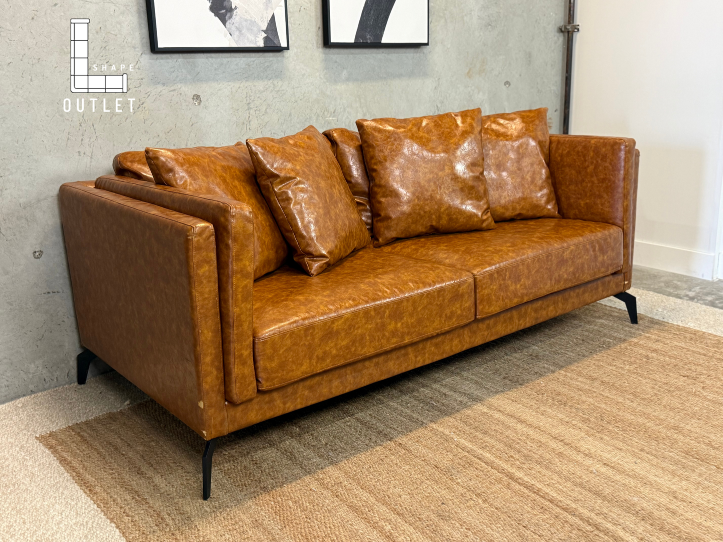 Eco leather Carmel sofa