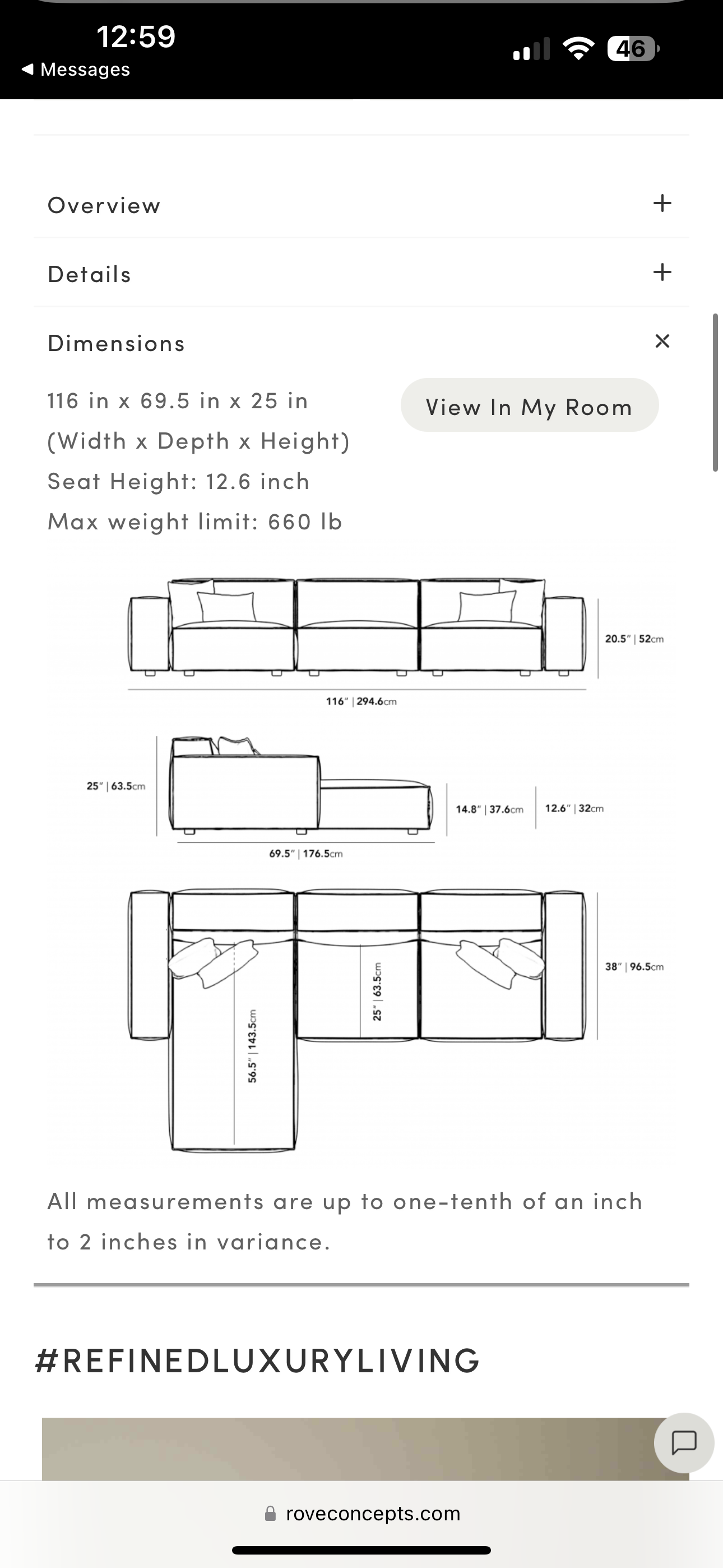 Rove Concepts Sectional