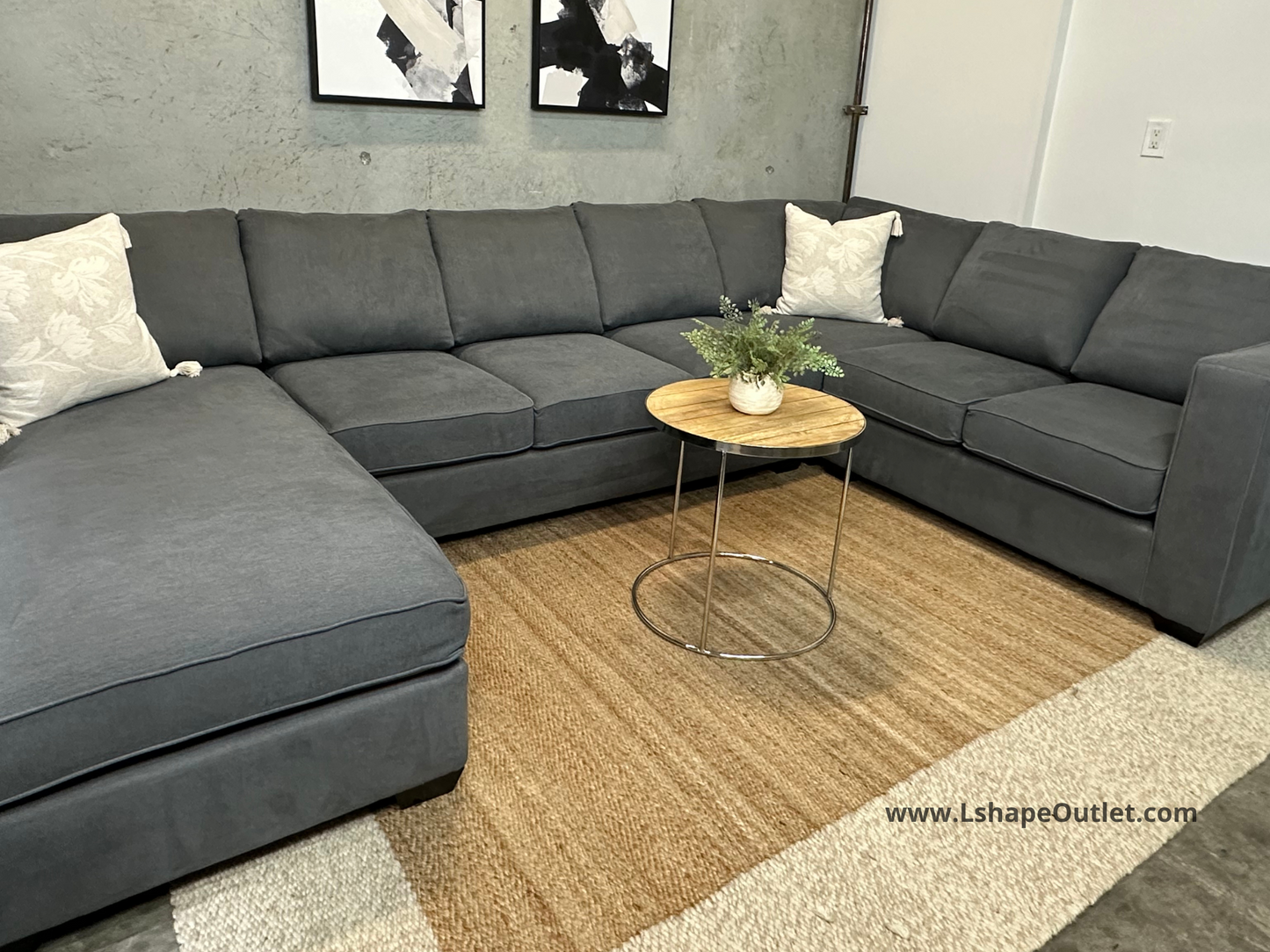 Custom made sectional