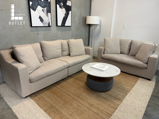 Couchhaus Cloud couch & Loveseat