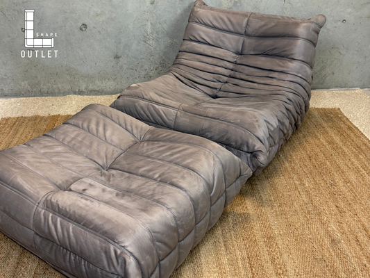 Togo chair and ottoman replica