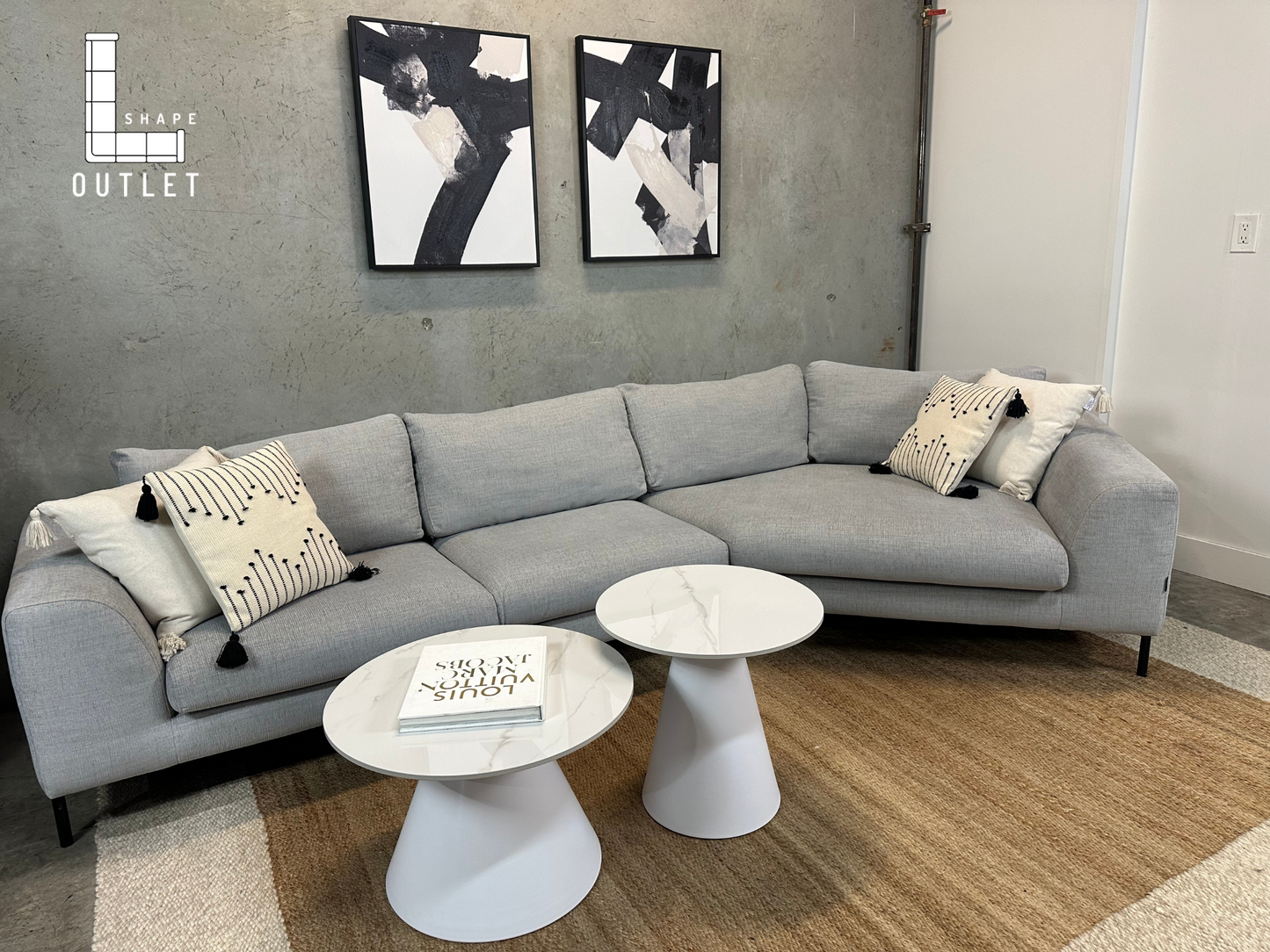 High end sectional couch
